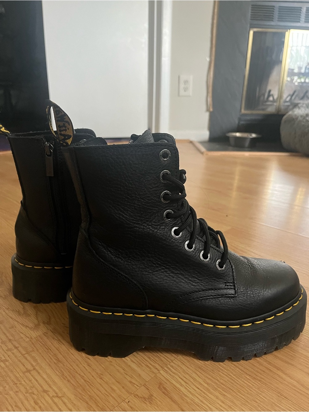 Doc Martens platform boots